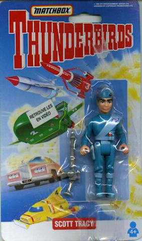 TV-Serie -  - Thunderbirds (Sentinelles de l'air) - Matchbox - 41751.20 - figurine Scott Tracy