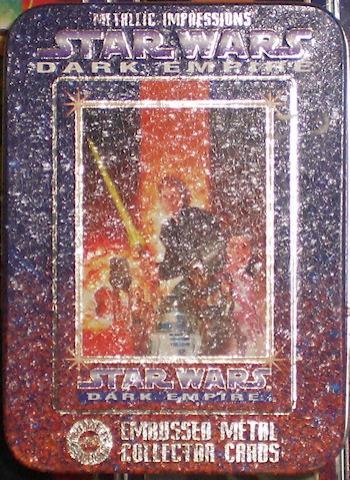 Star Wars - images -  - Star Wars - Dark Empire II - 1996 - Embossed metal collector cards - coffret 6 cartes collector en métal