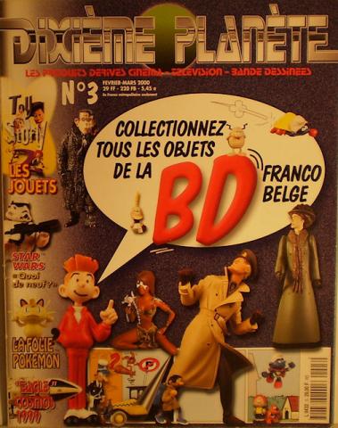 Dixième Planète n° 3 -  - Dixième planète n° 3 - février-mars 2000 - BD franco-belge/Toy Story 2/Star Wars/Pokemon/Eagle Cosmos 1999