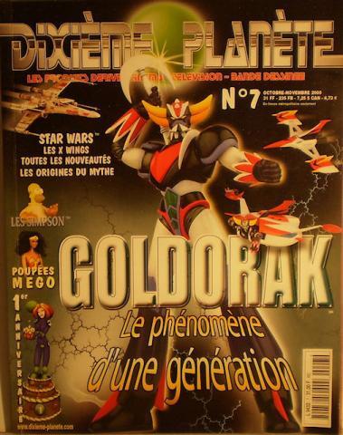 Dixième Planète n° 7 -  - Dixième planète n° 7 - juin-juillet 2000 - Goldorak/Star Wars X-Wings/Simpson/Poupées Mego