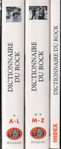 Musik - Documente - Michka ASSAYAS & COLLECTIF - Dictionnaire du rock - 1ère édition révisée - 3 tomes - A-L, M-Z, index