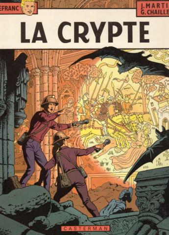 LEFRANC n° 9 - Jacques MARTIN - Lefranc - 9 - La Crypte