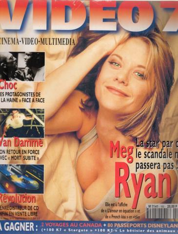 Cinéma, théâtre, télévision - Magazines -  - Vidéo 7 n° 165 - avril 1996 - La Haine/Van Damme/Meg Ryan