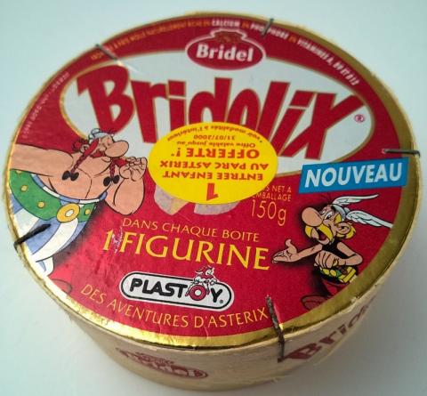 Uderzo (Asterix) - Werbung - Albert UDERZO - Astérix - Bridel/Bridelix 1999 - Boîte fromage 150 g promotionnelle