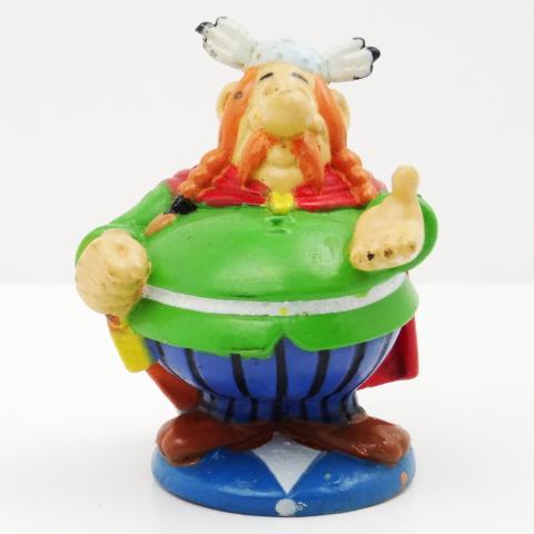 Uderzo (Asterix) - Werbung - Albert UDERZO - Astérix - Jelly Beans - 1995 - bouchon de canne à bonbon - 3 - Abraracourcix bouclier