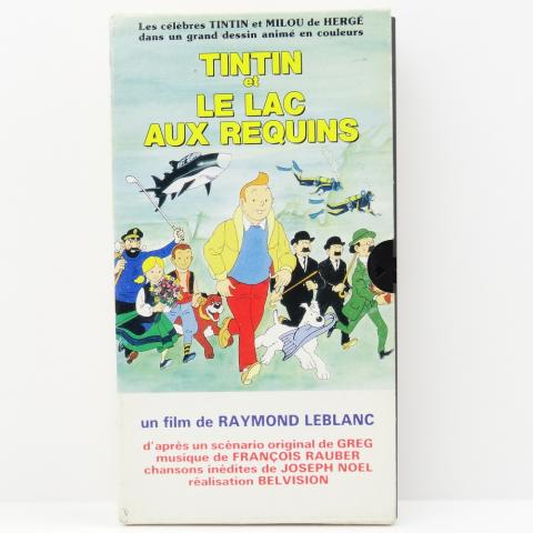 Hergé - Audio, video, software - HERGÉ - Tintin - Citel/Fil à Film - Le Lac aux Requins - cassette VHS