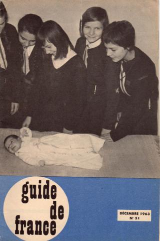 Scouting -  - Guide de France n° 51 - décembre 1963