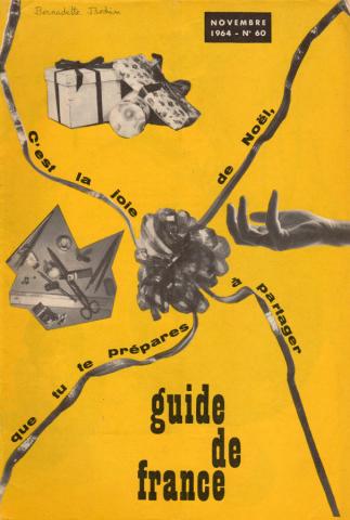 Scouting -  - Guide de France n° 60 - novembre 1964 - C'est la joie de Noël que tu te prépares à partager