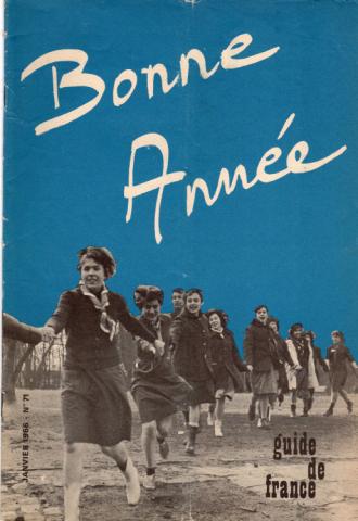 Scouting -  - Guide de France n° 71 - janvier 1966 - Bonne année
