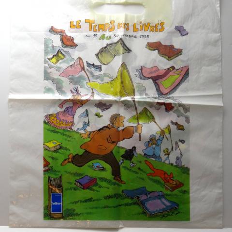 PHILÉMON - FRED - Fred - Le Temps des Livres - 15 au 30 octobre 1995 - pochette plastique
