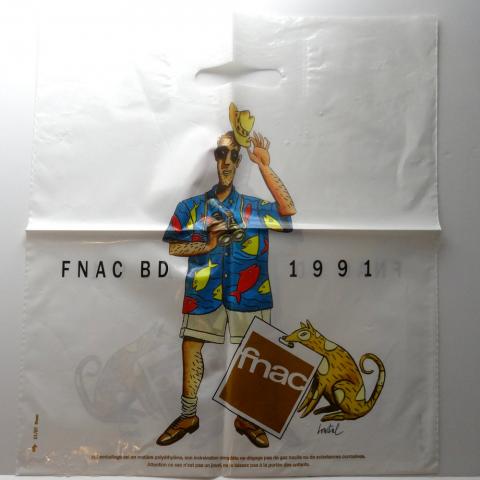 Loustal - Jacques de LOUSTAL - Loustal - Fnac - 1991 - FNAC BD 1991 - sac plastique