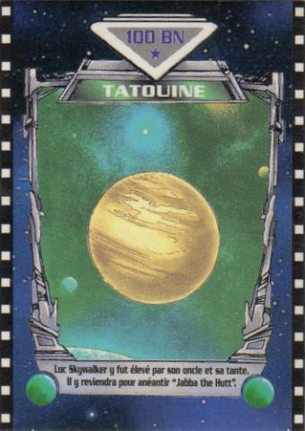 Star Wars - Werbung - George LUCAS - Star Wars - BN - 1993 - Le Défi du Jedi - Tatouine