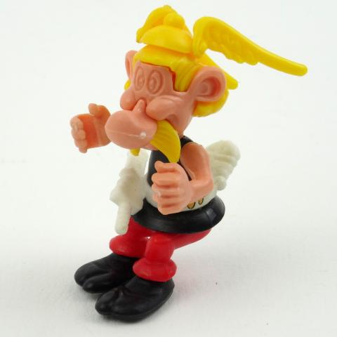 Uderzo (Asterix) - Kinder - Albert UDERZO - Astérix - Kinder 1990 - 03 - K91n3 - Astérix assis chaudron (sans accessoires)