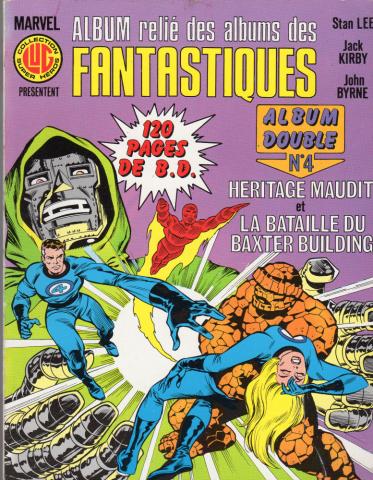 Les FANTASTIQUES - Jack KIRBY - Les Fantastiques - album double n° 4 - 36 L'Héritage maudit/37 La Bataille du Baxter building
