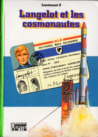 HACHETTE Bibliothèque Verte - Langelot - LIEUTENANT X - Langelot et les cosmonautes