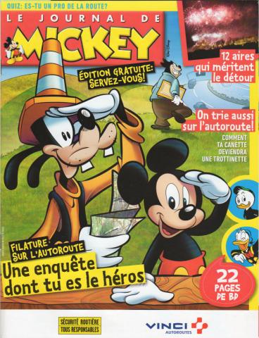 Disney - Sonstige Dokumente u. Gegenstände -  - Le Journal de Mickey - Vinci Autoroutes - été 2016 - édition promotionnelle