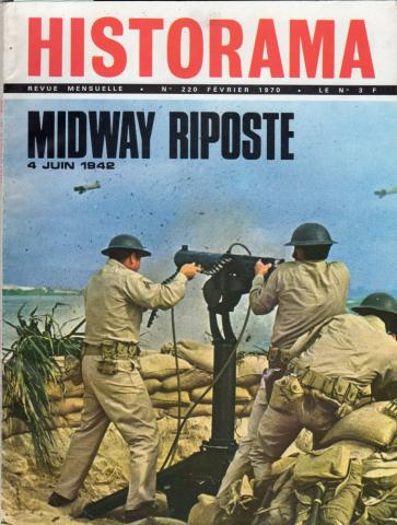 Historama n° 220 -  - Historama n° 220 - février 1970 - Midway riposte - 4 juin 1942