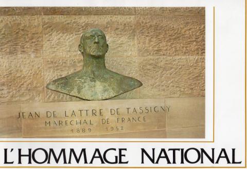 Geschichte -  - Jean de Lattre de Tassigny, Maréchal de France 1889-1952 - L'Hommage national - Hommage national au Maréchal de Lattre et à ses soldats