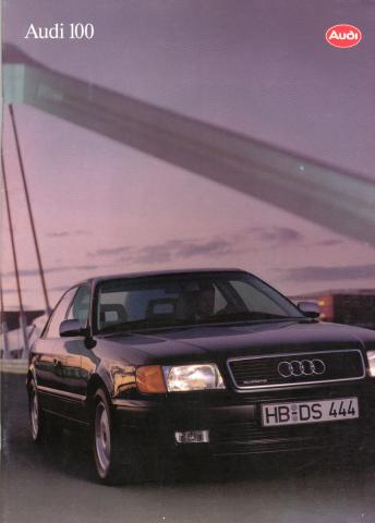 Automobil, mechanische Sportarten -  - Audi 100 - catalogue - août 1993