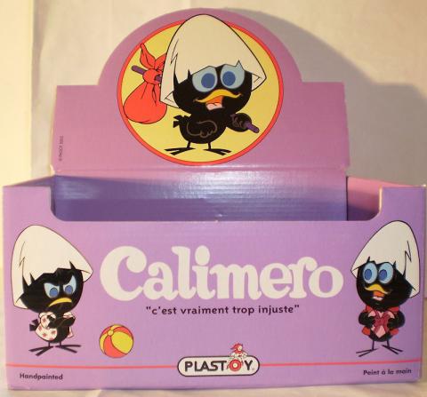 TV -  - Calimero - Plastoy - boîte présentoir en carton vide
