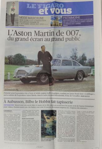 Kino -  - L'Aston Martin de 007, du grand écran au grand public - Le Figaro et vous n° 22549 - 07/02/2017