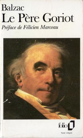 Gallimard Folio n° 784 - Honoré de BALZAC - Le Père Goriot