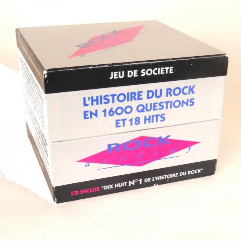 Musik - Documente -  - Rock Academy - L'Histoire du Rock en 1600 questions et 16 hits - jeu de société