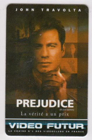 Kino -  - Video Futur - Carte collector n° 56 - Préjudice (A Civil Action) - John Travolta