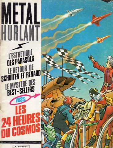 MÉTAL HURLANT n° 65 -  - Métal Hurlant n° 65 - juillet 1981 - L'esthétique des parasols/Le retour de Schuiten et Renard/Le mystère des best-sellers/Voss : Les 24 Heures du Cosmos