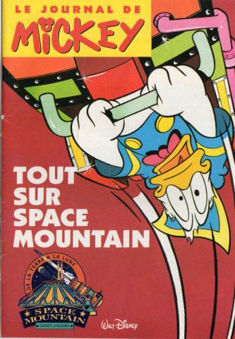 LE JOURNAL DE MICKEY n° 2241 -  - Le Journal de Mickey n° 2241 - 31/05/1995 - Tout sur Space Mountain - mini-livre seul