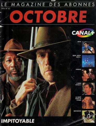 PHILÉMON - FRED - Fred - Canal+, Le magazine des abonnés n° 85 - octobre 1994 - Ça ne tient qu'à un fil - Planche exclusive
