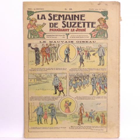 La SEMAINE DE SUZETTE n° 23 -  - La Semaine de Suzette n° 23 - 8 juillet 1916 - Le mauvais oiseau