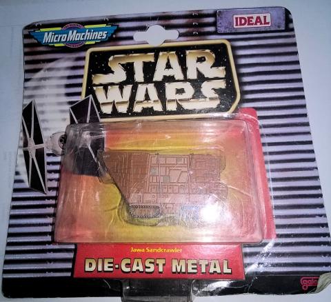 Star Wars - jeux, jouets, figurines -  - Star Wars - Ideal/MicroMachines -96-823 - Die-cast metal - Jawa Sandcrawler