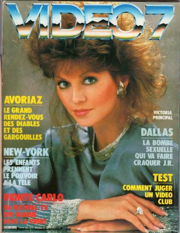 Cinéma, théâtre, télévision - Magazines -  - Vidéo 7 n° 18 - février 1983 - Avoriaz, le grand rendez-vous des diables et des gargouilles/New-York, les enfants prennent le pouvoir à la télé/Monte Carlo : Un festival TV qui baigne dans la vidéo/Dallas : la 