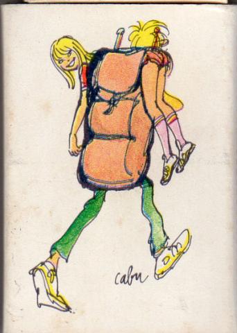 CABU - CABU - Cabu - Seita/Dargaud - boîte d'allumettes - Le grand Duduche : La fille du proviseur