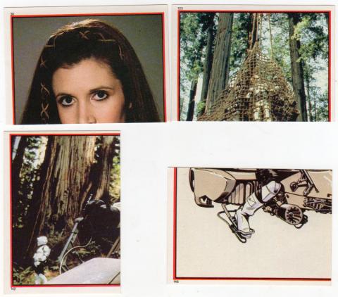 Star Wars - images -  - Star Wars - Panini - Return of the Jedi - Stickers - 30/123/142/146