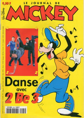 LE JOURNAL DE MICKEY n° 2334 -  - Le Journal de Mickey n° 2334 - 12/03/1997 - Danse avec 2 Be 3/La Guerre des Étoiles (article)