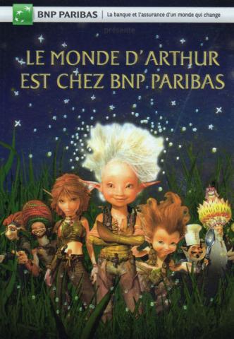 Science Fiction/Fantasy - Film - Luc BESSON - Arthur et les Minimoys - BNP Paribas - Le Monde d'Arthur est chez BNP Paribas - carte postale promotionnelle