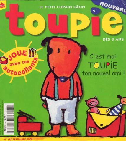 Toupie n° 180 -  - Toupie n° 180 - septembre 2000 - C'est moi Toupie ton nouvel ami !