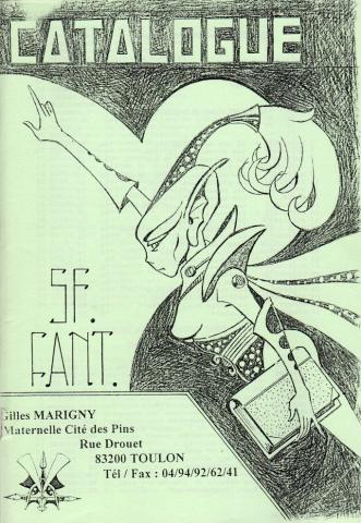 Science Fiction/Fantastiche - verschiedene Dokumente - Gilles MARIGNY - Catalogue SF Fantastique - Gilles Marigny - Toulon