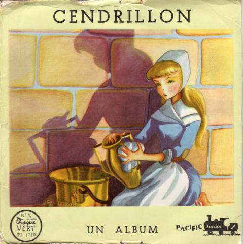 Audio - Verschiedenes - Henry LEMARCHAND - Cendrillon - d'après Charles Perrault - livre-disque 33 tours 17 cm - Pacific Junior PJ 1710