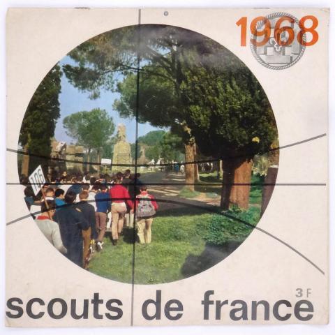 Scouting -  - Scouts de France - calendrier - 1968