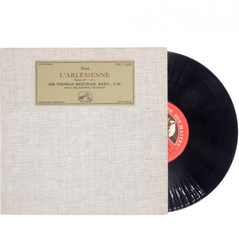Audio/Video- Klassische Musik -  - Bizet - L'Arlésienne - Suites n° 1 et 2 - Sir Thomas Beecham, Bart., C.H./Royal Philarmonic Orchestra - disque 33 tours 25 cm - Columbia FC 25036