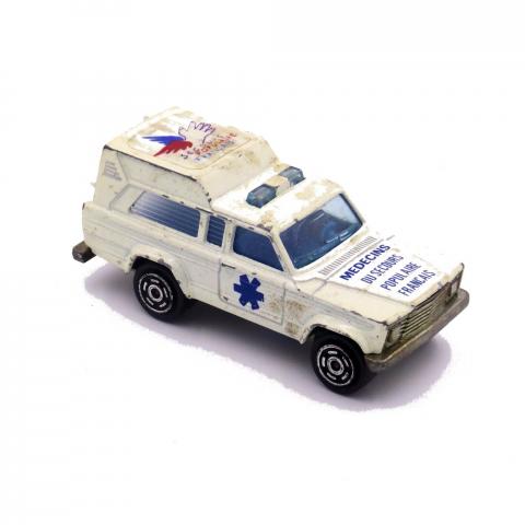 Modelle -  - Majorette - Ambulance Médecins du Secours Populaire Français - 1/64 - n° 269