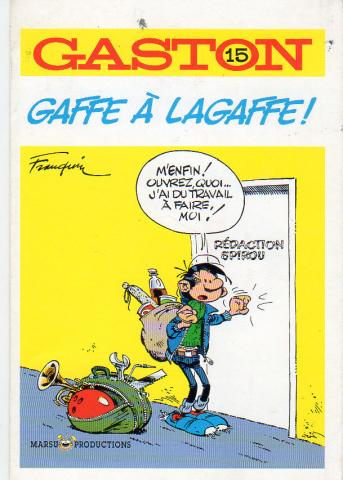 Franquin (Documents et Produits dérivés) - André FRANQUIN - Gaston Lagaffe - Ouest-France - Gaffe à Lagaffe ! - dépliant promotionnel