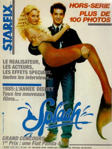 Science Fiction/Fantasy - Film -  - Starfix n° 5 HS - octobre 1984 - Hors-série, plus de 100 photos/Splash : Le réalisateur, les acteurs, les effets spéciaux, toutes les interviews/1985 : L'année Disney, tous les nouveaux films