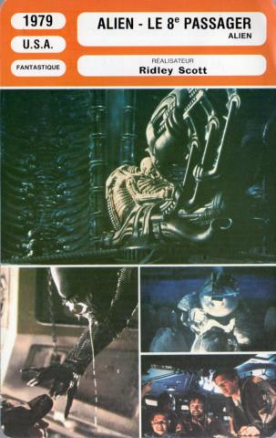 Science Fiction/Fantasy - Film -  - Les Fiches de Monsieur Cinéma - Alien - Le 8e passager (Alien) (Ridley Scott)