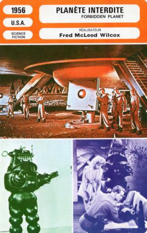 Science Fiction/Fantasy - Film -  - Les Fiches de Monsieur Cinéma - Planète interdite (Forbidden Planet) (Fred McLeod Wilcox)