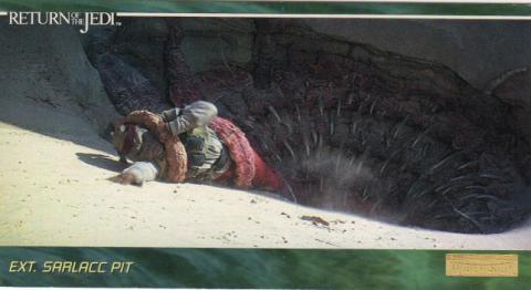 Star Wars - images -  - Star Wars - Topps - Return of the Jedi - Widevision - #43 Ext. Sarlacc Pit
