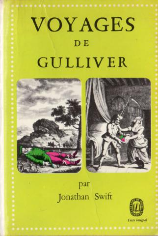 LIVRE DE POCHE Hors collection n° 1302 - Jonathan SWIFT - Voyages de Gulliver